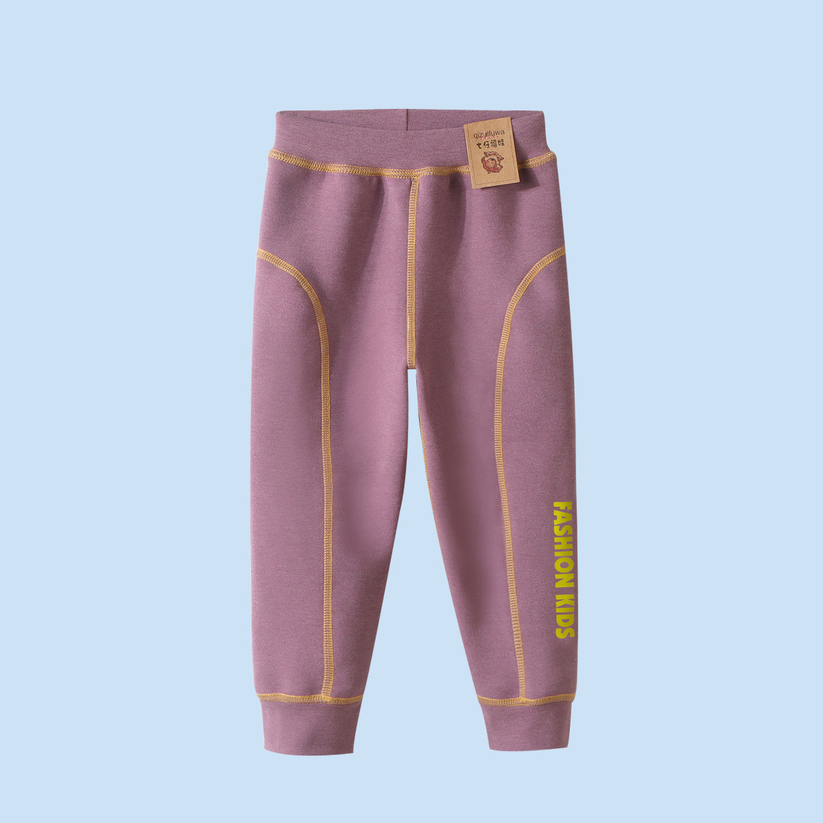 Pantalones de otoño para niños pantalones de calentamiento gruesos para niñas niños pantalones de algodón para estudiantes sin hueso de terciopelo leggings al por mayor