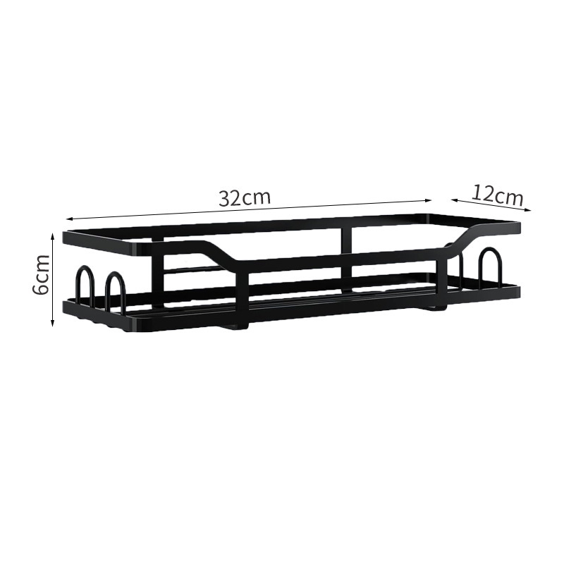 Fabricante mayorista sin perforación estante de baño estante de almacenamiento de lavabo de inodoro estante de artículos de baño