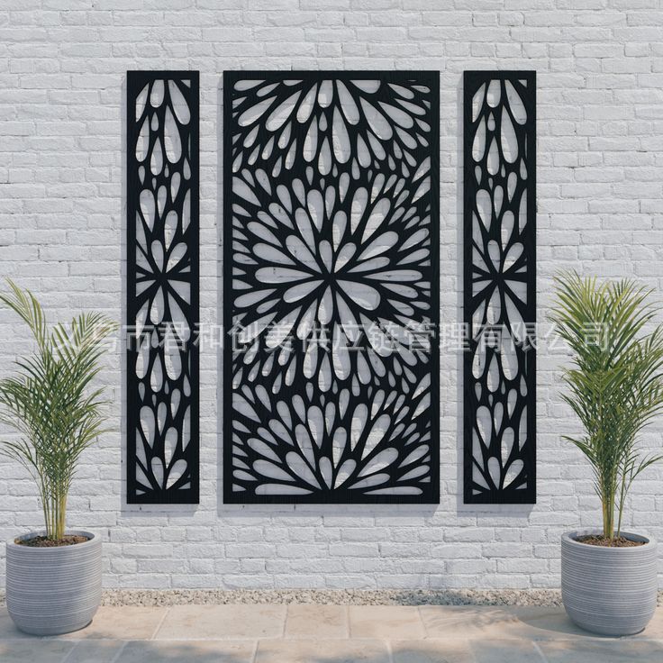 Foreign trade best-selling cutting metal privacy guardrail decorative hollow plate shadow wall partition villa wall galvanized fence Foreign trade best-selling cutting metal privacy guardrail decorative hollow plate shadow wall partition villa wall galvanized fence