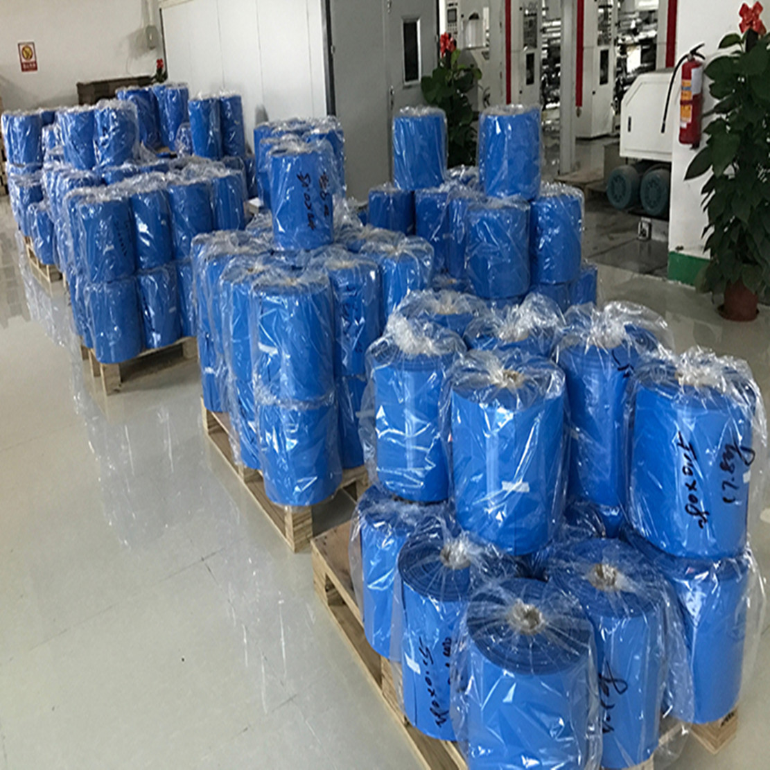 18650 21700 32650 Tubo termorretráctil de batería de litio Cubierta exterior Película de PVC Cubierta retráctil Tubo de aislamiento ancho de 220mm