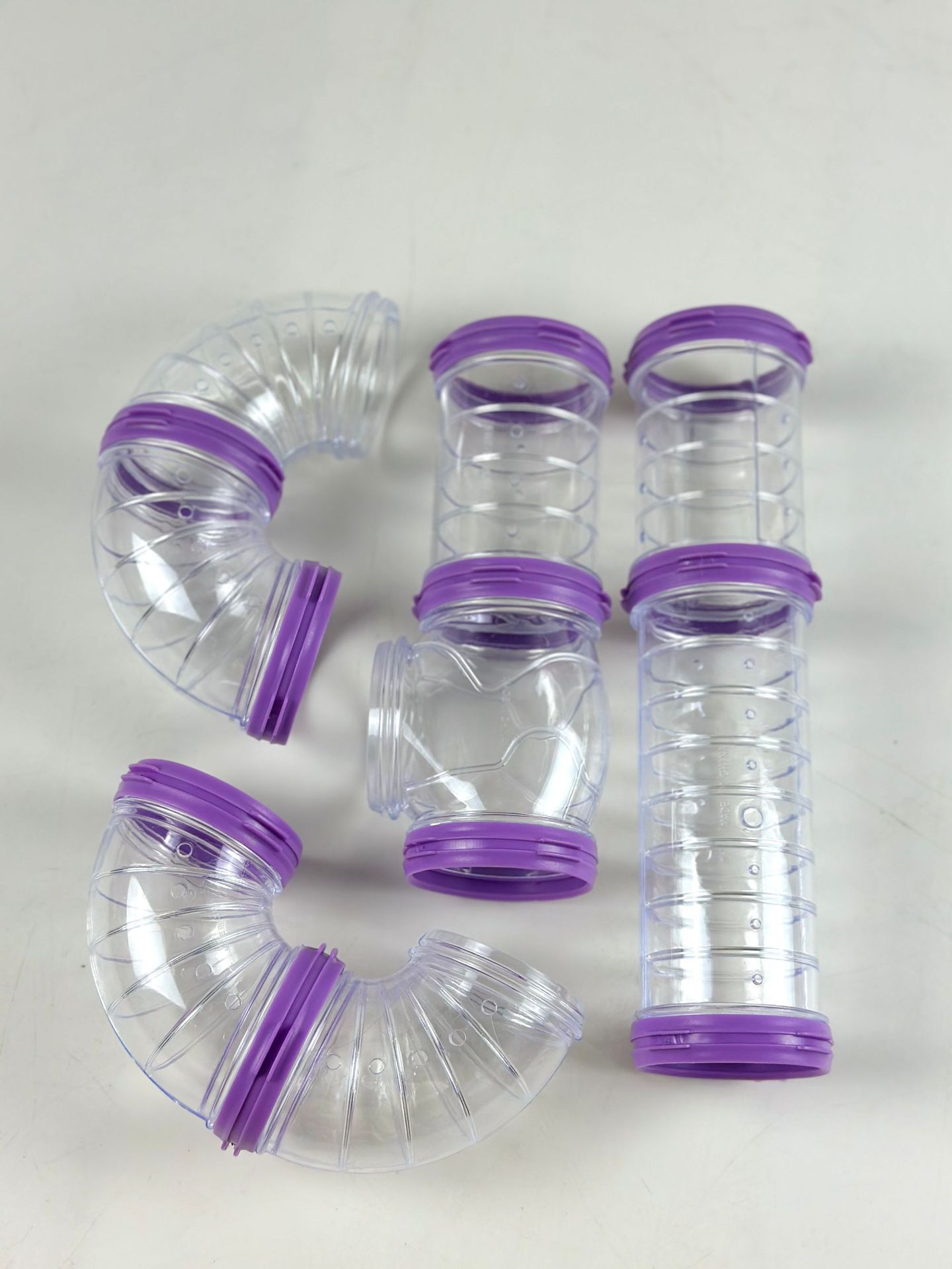 Fabricante mayorista jaula de hámster Boer transformación tubería externa DIY conjunto de tubería movimiento túnel Boer mayorista