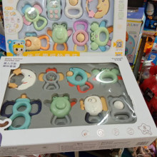 优乐恩欢乐摇铃婴幼儿床铃玩具0-3岁礼盒套装牙胶安抚早教铃铛