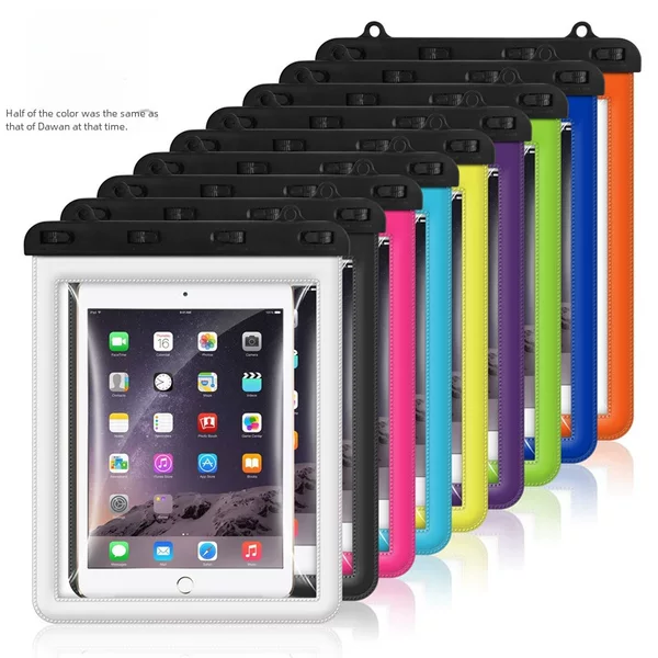 Cross-Border New Transparent Mini Mini Waterproof Protective Cover Waterproof Bag iPad Tablet Diving Cover Waterproof Bag