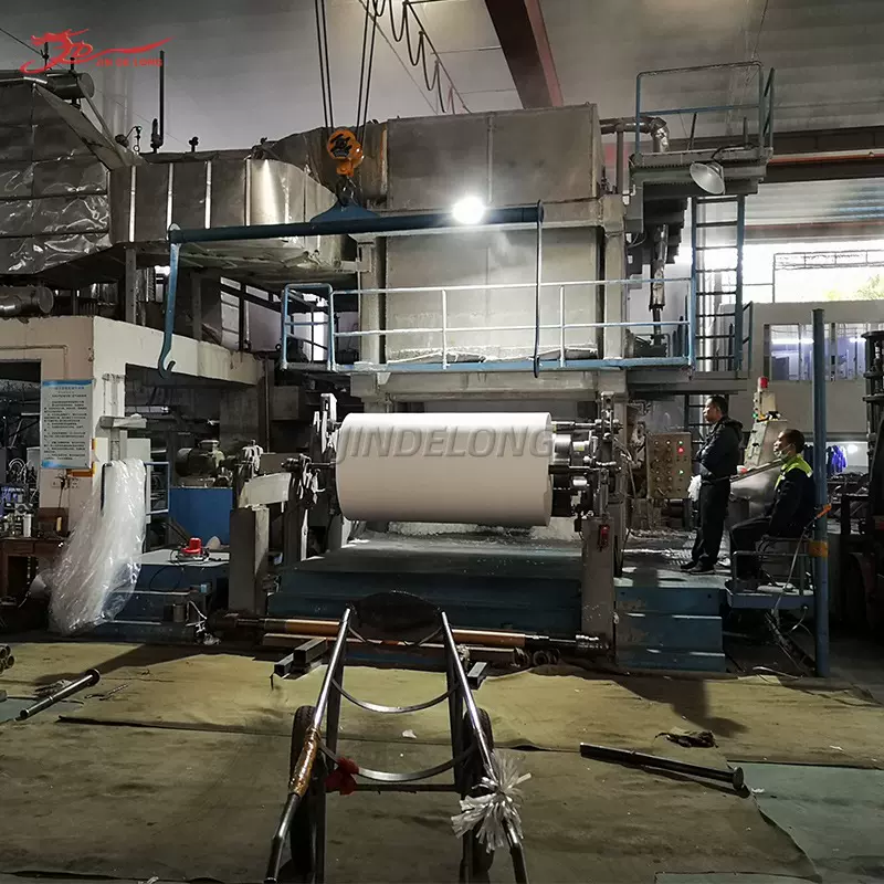 厂家定制新月型卫生纸造纸机净宽2850mm家庭生活用纸造纸生产线