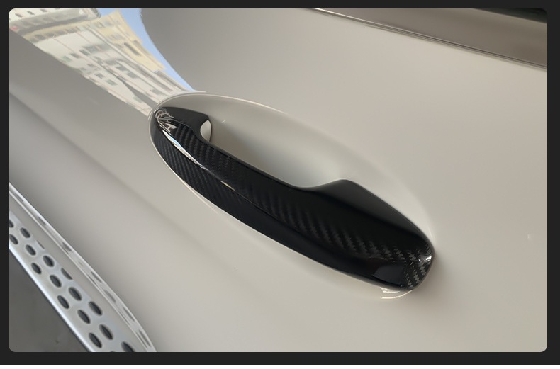Suitable for Mercedes-Benz A-Class C-Class E-Class S-Class Cla Gla Glc Gle Gls Amg Gt Carbon Fiber Exterior Handle
