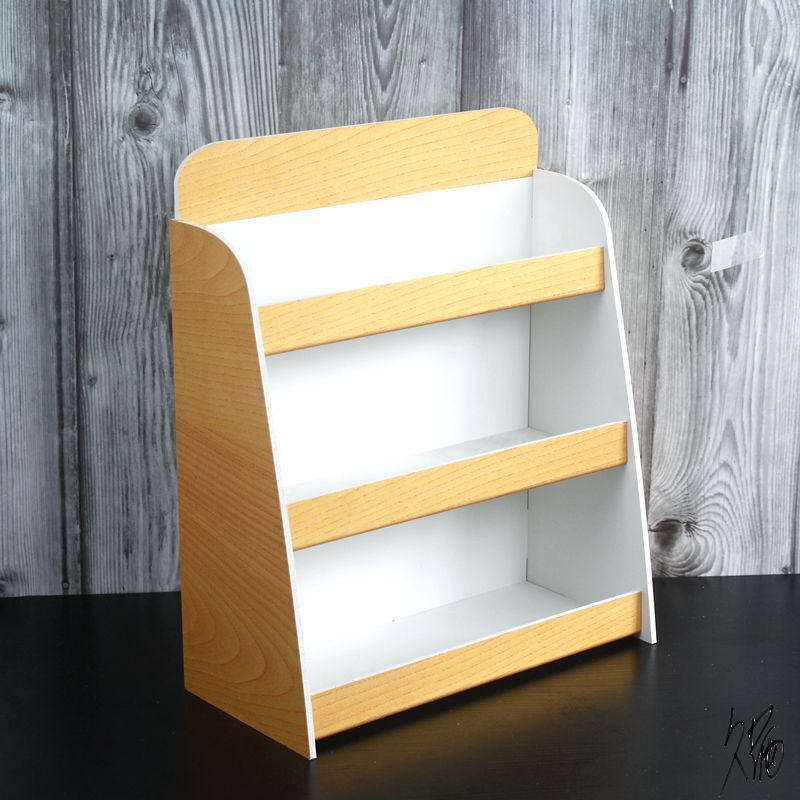 收银台小货架瓦楞纸收纳架子产台面商用展架店口桌面口香糖小型