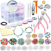 Jewelry handmade, acrylic tools set with letters, crystal, Amazon