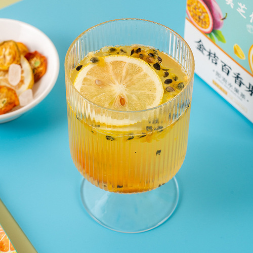 Ginger Citrus and Passion Fruit Tea, Famous Fruit Tea, Freeze-dried Lemon Slices, Honey Passion Fruit and Lime Tea, Wholesale, Dropshipping One Piece