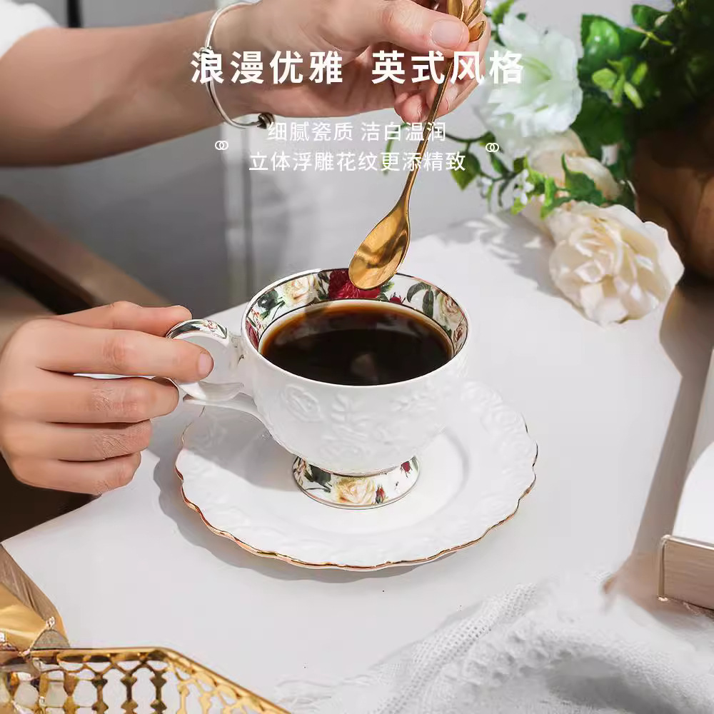 Fabricantes al por mayor tazas de café de cerámica de alto valor de lujo, regalo de boda, regalo de cumpleaños