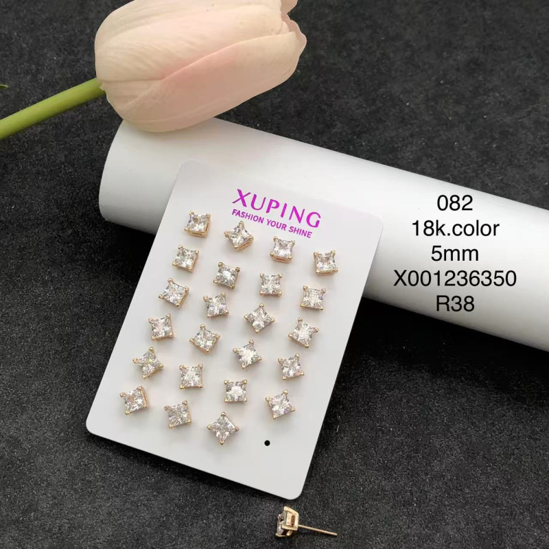 Xuping joyería transfronteriza venta caliente aleación auriculares lujo ligero de alto nivel nicho moda personalidad temperamento pendientes al por mayor mujeres
