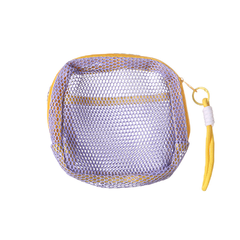 Bolsa de tofu de dopamina mini malla de viaje portátil bolsa de almacenamiento de cosméticos de lavado bolsa de maquillaje bolsa de almacenamiento de malla