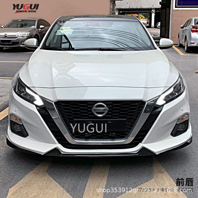 Suitable for 19-21 Model Nissan New Teana Modified Sports Version Body Kit, Front and Rear Lip Spoiler, Rear Wing
