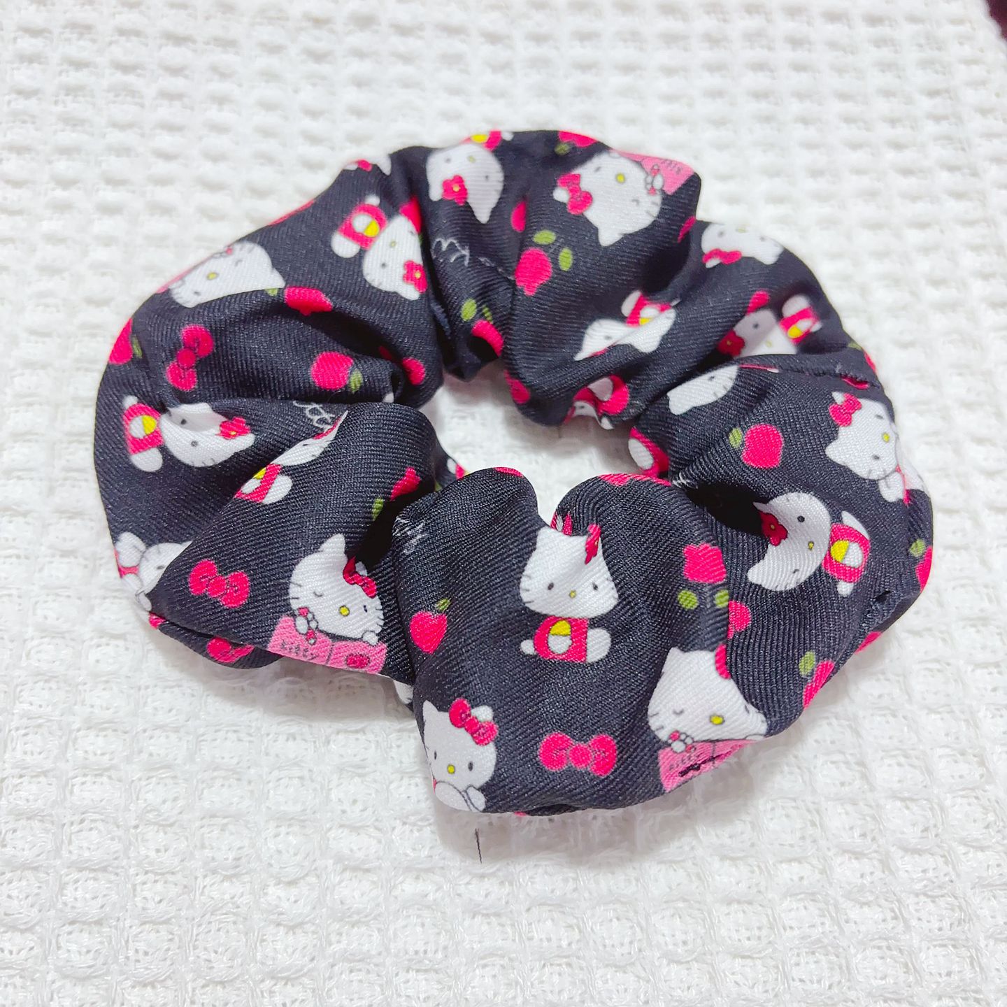 Dibujos animados de lazo para el cabello grueso lindo Rab Bu Stitch accesorios para el cabello de niña bola lazo para el cabello gomas elásticas círculo para el cabello accesorios para el cabello