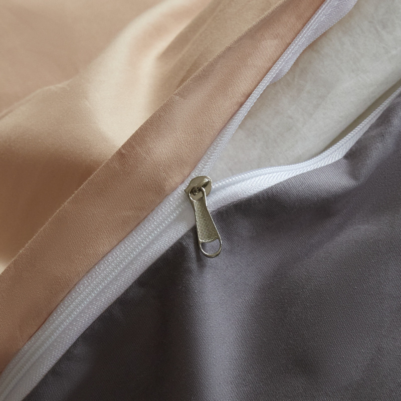 Color sólido simple cama de cuatro piezas de algodón puro algodón grado madre y bebé puede dormir desnudo sábanas de cama Kits al por mayor