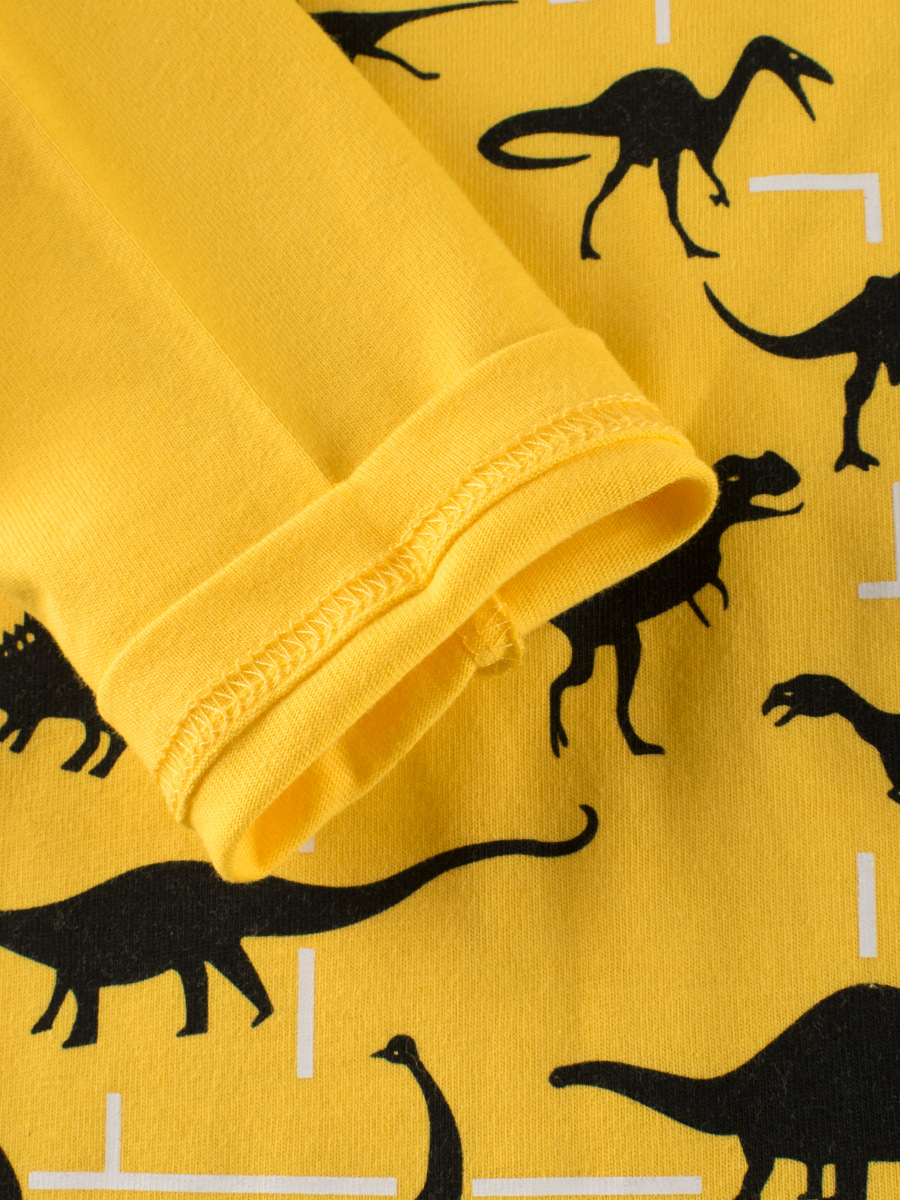 Ropa infantil transfronteriza GRRR, suministro en vivo, novedades de otoño 2024, camiseta con estampado de dinosaurio, camiseta de manga larga para niños y niñas