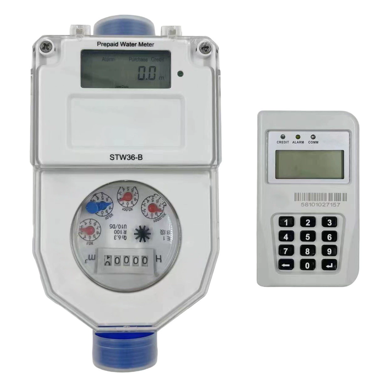 Квартира жилой sts код с предоплатой пластиковый корпус сплит беспроводной дальний проход интеллектуальный счетчик воды для дома IoT