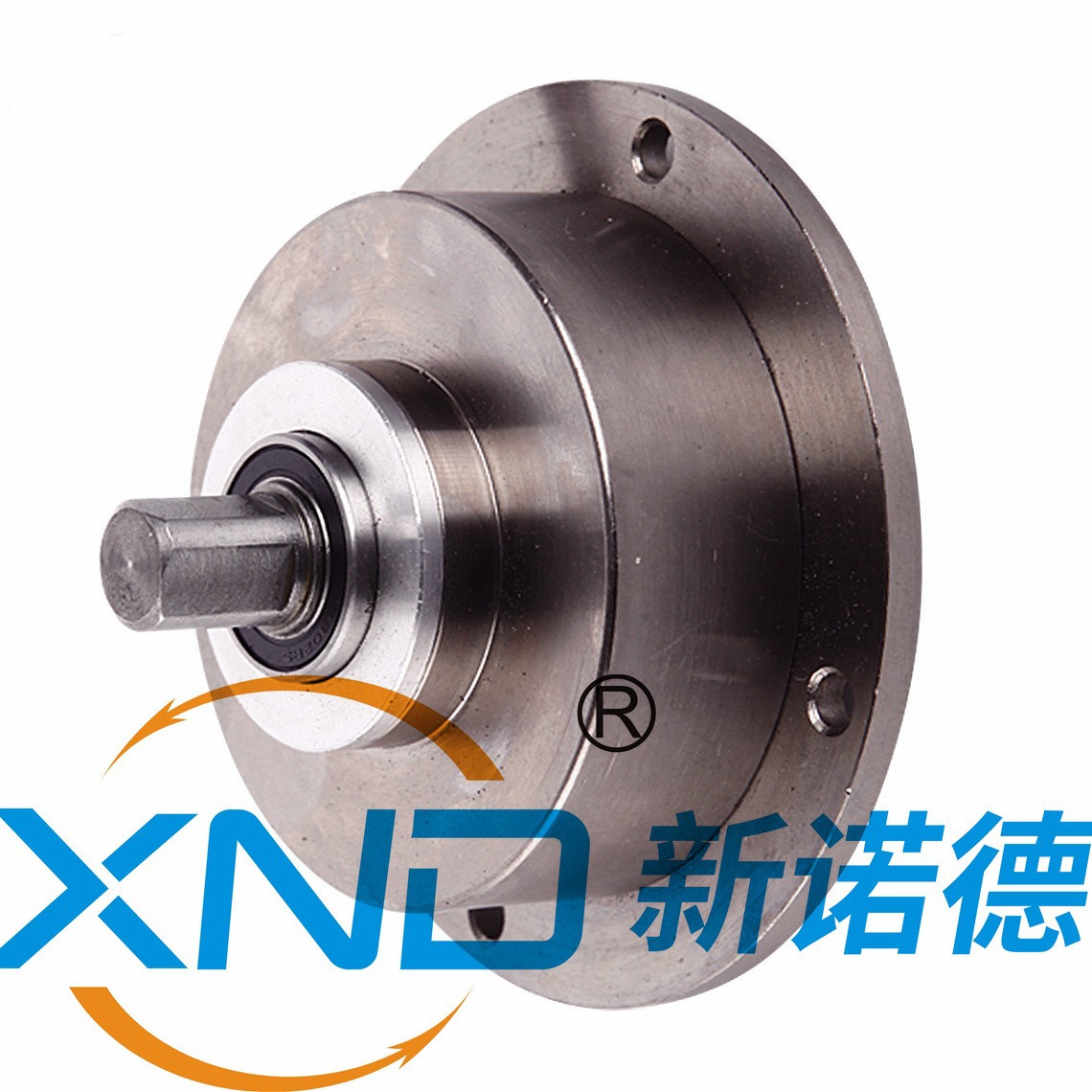 FKG-YN型微型柔性加载磁粉制动器/轴联结-止口支撑/微型磁粉刹车