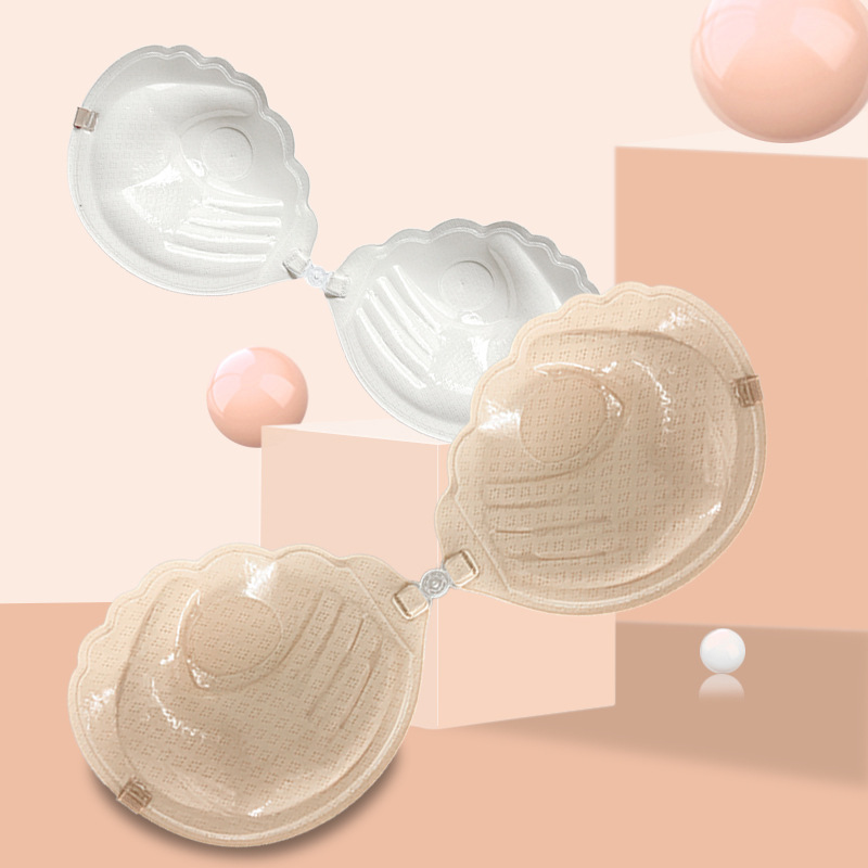 Women's Wedding Bra with 8-Hole Breathable Mesh Cup for Small Bust Clustering and Thickened Palm Support, with Back Strap Bra Pad