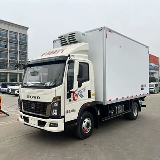 豪肉类冷藏车 重汽统帅蓝牌冷链车 猪肉冷冻运输车 冷藏车