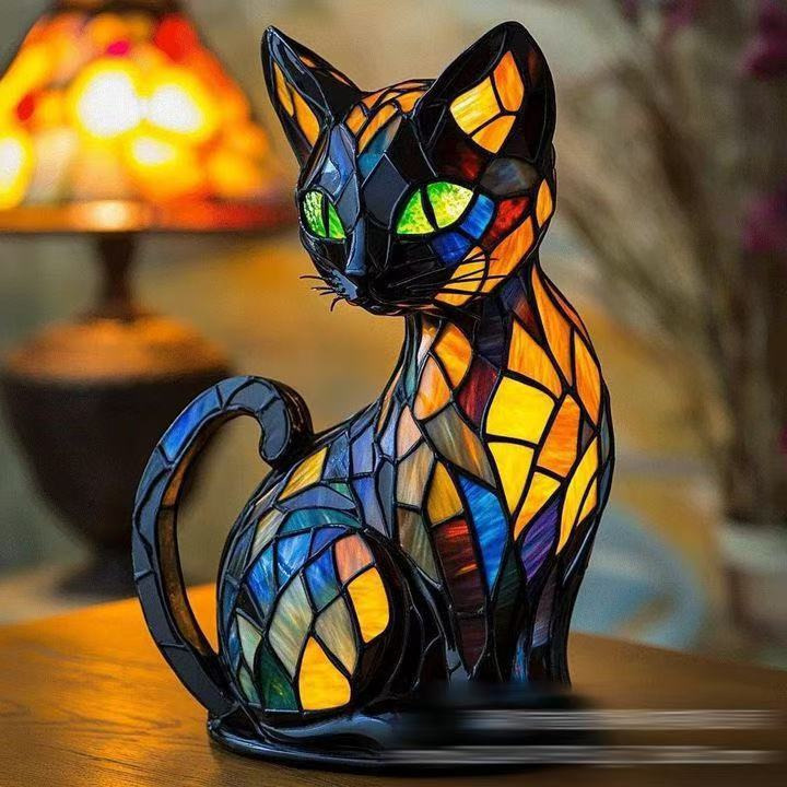 跨境Cat Lamp-Dachshund Lamp-Bigfoot Lamp树脂雕像LED灯摆件|undefined