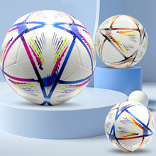 世界杯PU皮革足球 5号成人PU标准训练球成人室内外训练比赛用球