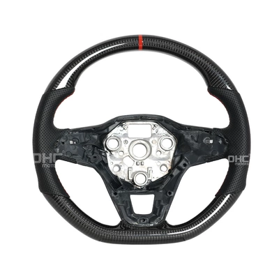 Suitable for Volkswagen Passat Passat Arteon T-Cross T-Roc Carbon Fiber Steering Wheel (Steering wheel) - buy-directly