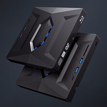 带灯多功能插卡式USB3.0蓝光播放器TYPE-C双接口BD-ROM全区播放器