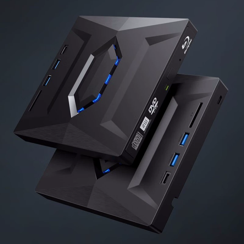 USB3.0 внешний BD-рекордер, Type-C, мобильный внешний BD-RW, поддерживает весь HD 3D50G диск