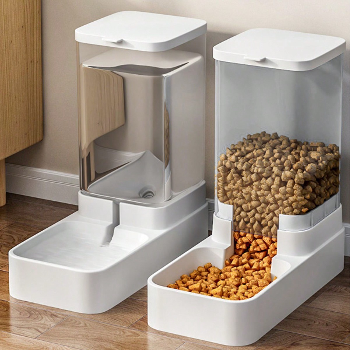 물 그릇 고양이 자동 물 디스펜서 개 그릇 고양이 그릇 고양이 먹이 먹이 밥 분지 통합 분지 애완 동물 용품