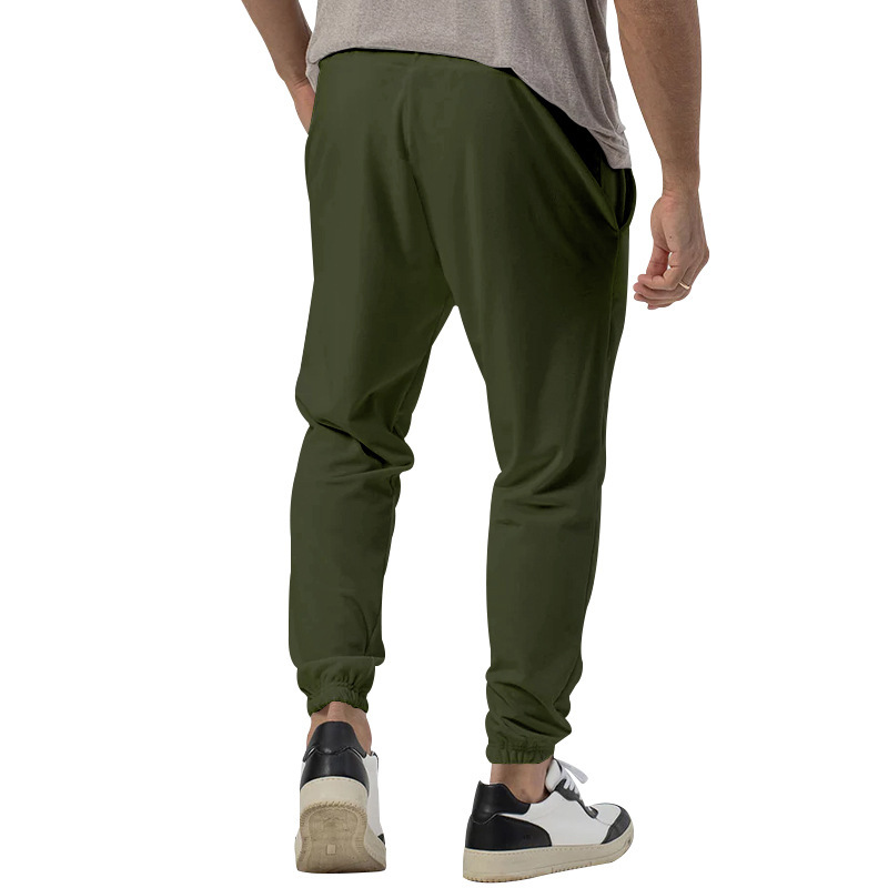 Men's Solid Color Pants Sets Men's Clothing display picture 19