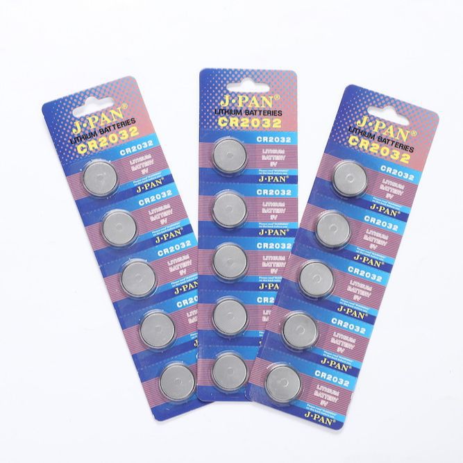 3V pila de botón CR2032 CR2025 venta al por mayor CR1616 batería llave del coche de control remoto