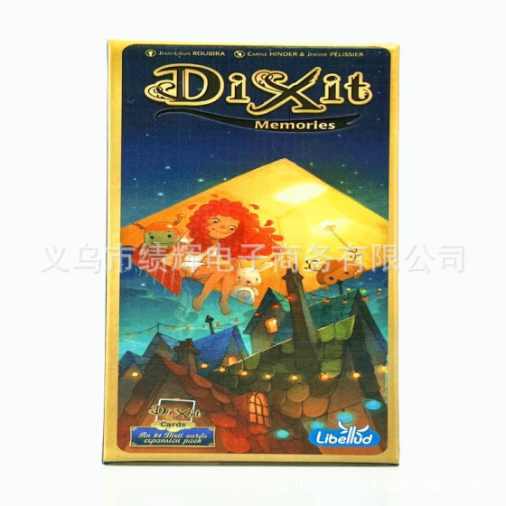 All English Dixit Words Series Party Strategy Board Game Card Game Mat playmat