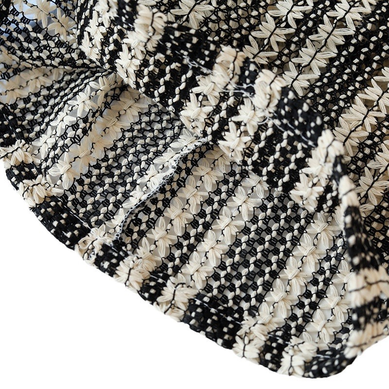 2024 nuevo sombrero de pila vacía de mano para niños y mujeres, sombrero delgado transpirable, sombrero frío, sombrero de estilo literario y versátil, sombrero de cabeza