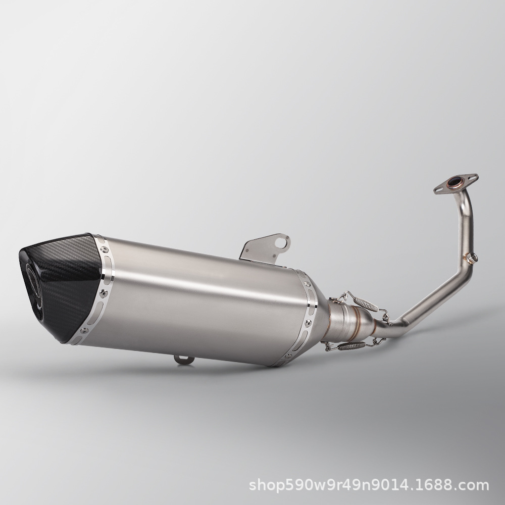 Suitable for Motorcycle Pcx150 Pxc160 Modified Exhaust Pipe Full Section Exhaust Suit 21-23 Years Straight up