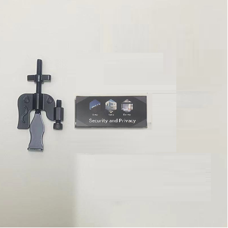 Puerta bloqueo artefacto para niñas que viven solas seguridad Hotel Puerta bloqueo Hotel interior puerta parada hogar dormitorio puerta superior Accesorios