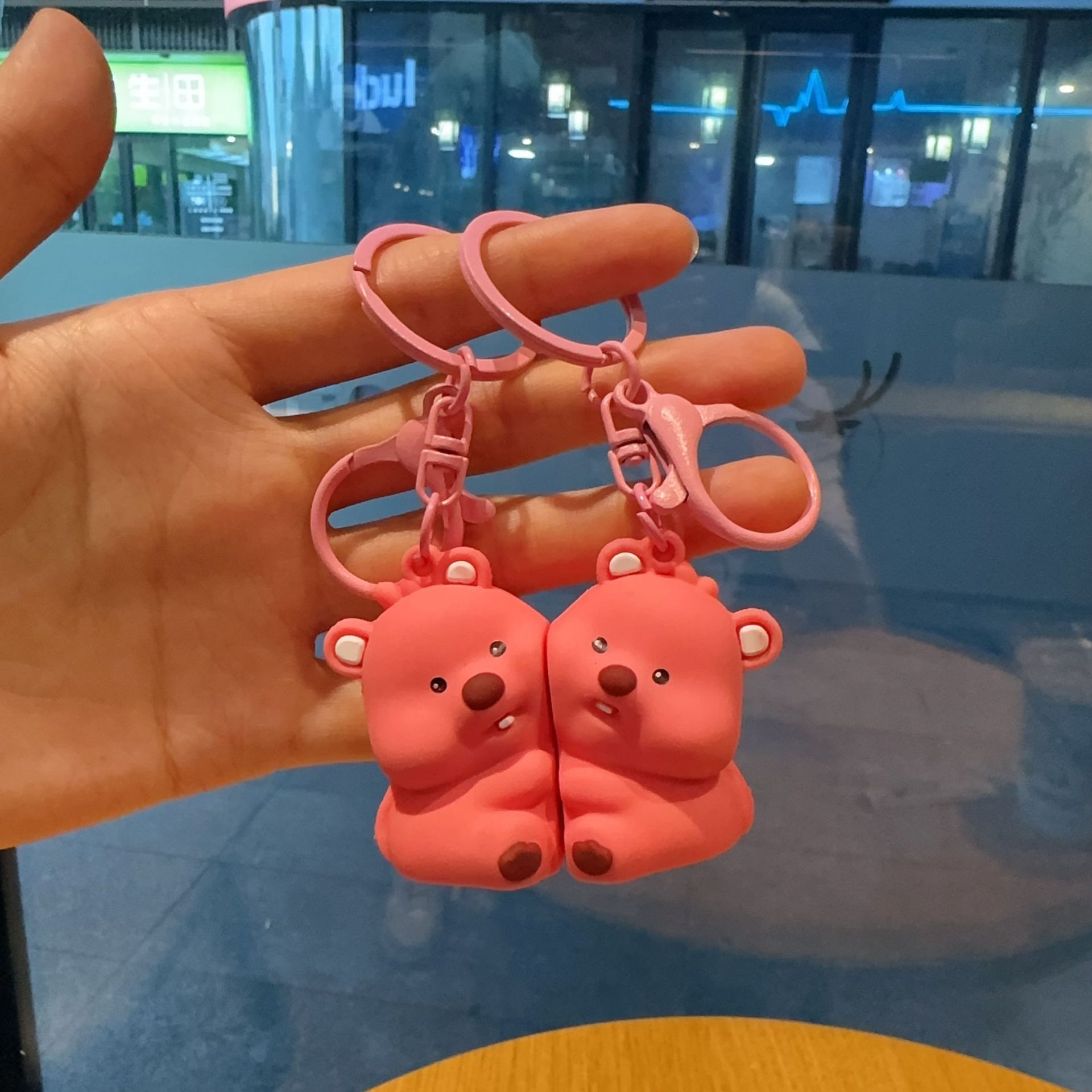 만화 작은 바닷속 마그네틱 열쇠고리 창의 칠석 발렌타인데이 피규어 걸이