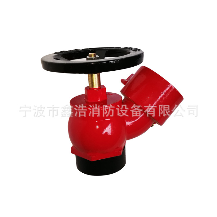 Screw landing valve BS valve oblique type valve 螺纹消防栓