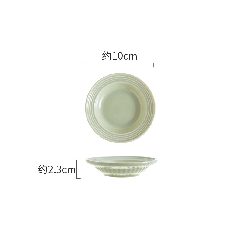 Matte Tableware Set, Fresh Pastel Colors, Multi-Piece Dinnerware for Home (Bowls, Plates, Spoons)