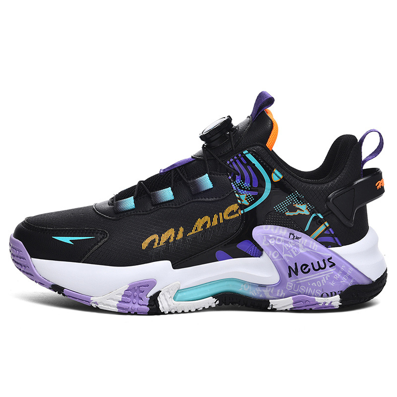 Zapatos deportivos 2024 nuevos ultra-delgados de piel resistente al desgaste, zapatos de moda casuales con suela de goma, zapatos de baloncesto para parejas