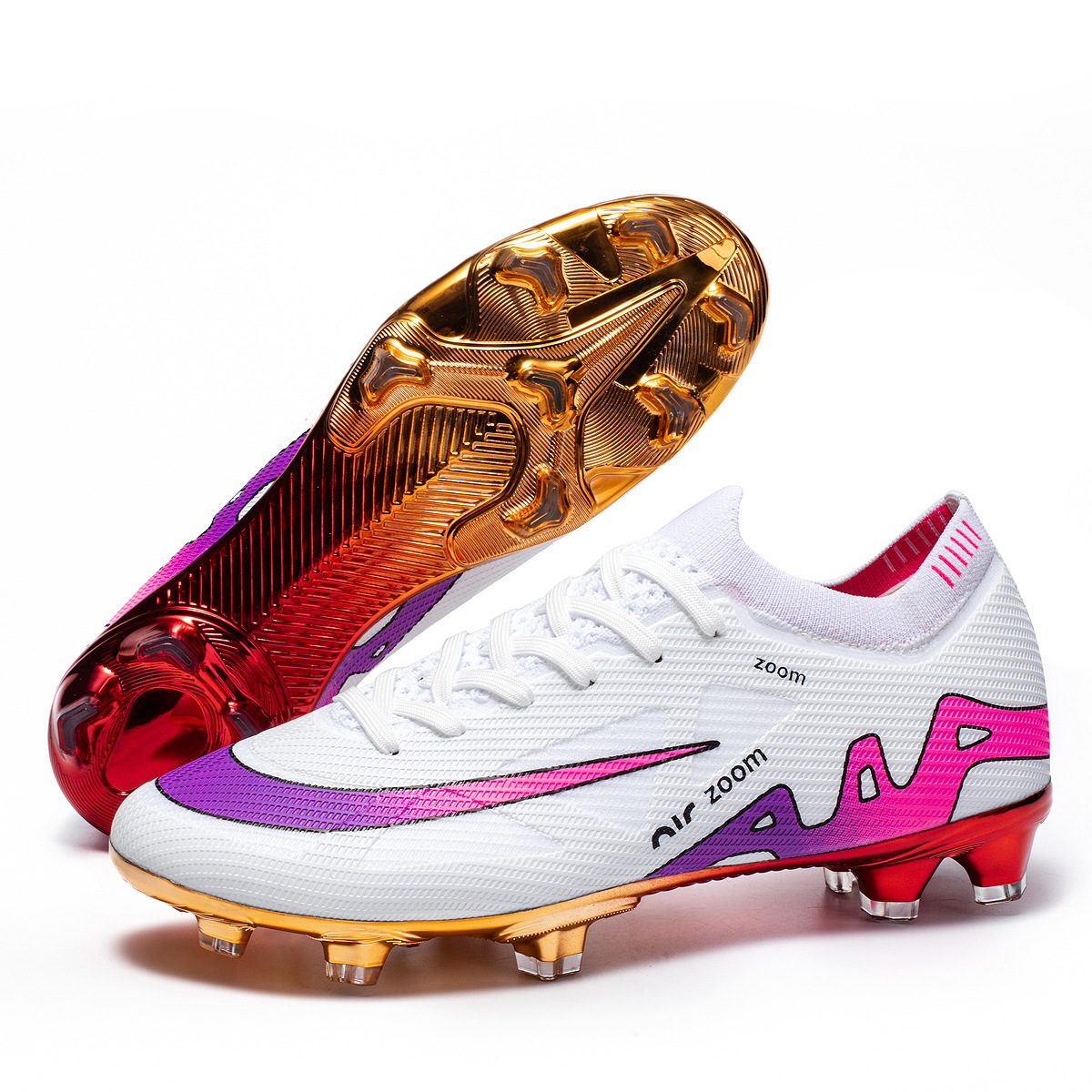 Zapatos de fútbol transfronterizos bajos para hombres y mujeres zapatos de entrenamiento antideslizantes zapatos de fútbol fábrica directa