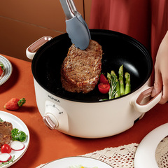 Konka Multifunctional Electric Cooking Pot Large Capacity Electric Hot Pot Household Non-stick Electric Wok All-in-one Student Dormitory Electric Pot