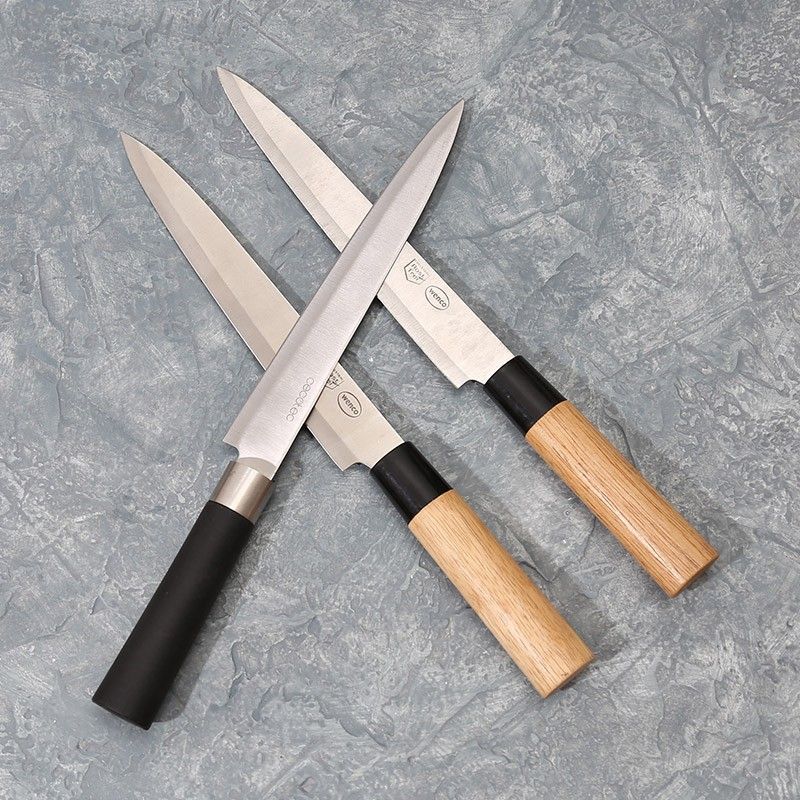 日式库存进口刀切鱼生刀刺身生鱼片三文鱼专用料理水果刀