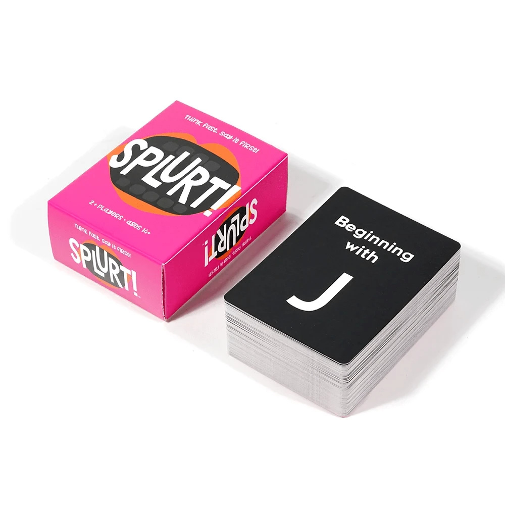 Cross-border Hot Sale Full English Splurt! Quick Naming Party Strategy Cards Word Puzzle Game With Labels_voghion.com