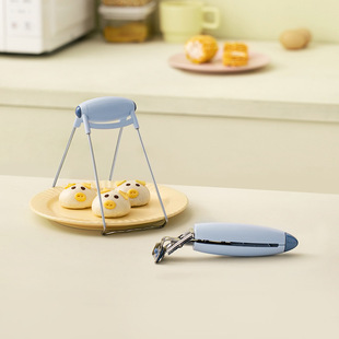 Kitchen essential take bowl clip 304 stainless steel anti-scald clip suit kitchen heat insulation lifting plate clip bowl dish clip steaming dish clip