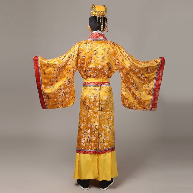 Ancient Tang Dynasty Emperor Costume Qin Dynasty Hanfu Ancient Dragon Robe Prince Costume Play Costume Performance Costume Adult Male