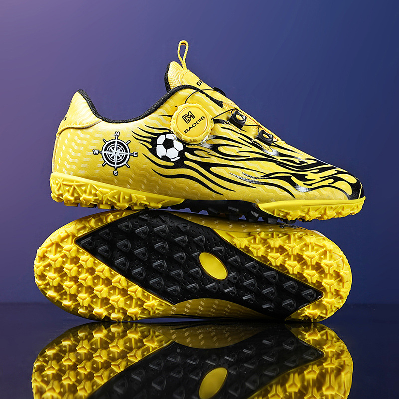 ShoeGlobe Fußball-Sporttrainingsschuhe für Jungen, Spike-Schuhe für Kinder, Grundschule, Export-Schuhe_voghion.com