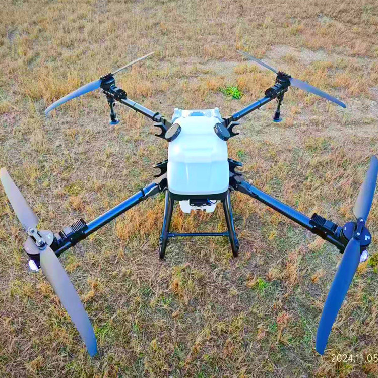 成德 播撒颗粒两用植保无人机喷漆 打药播种施肥航空喷雾装备