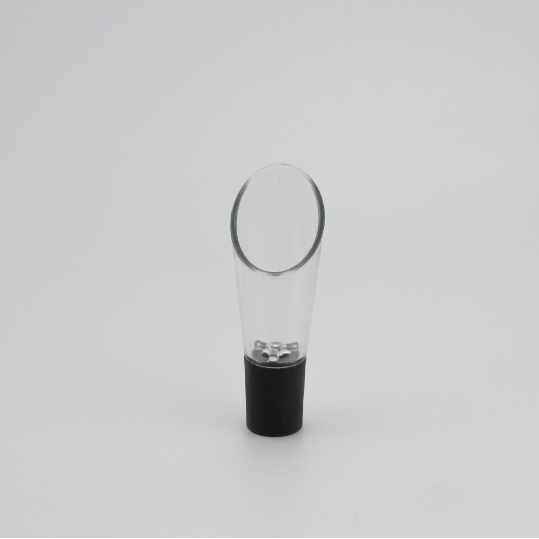 Tapón de vino tinto tapón de vino tulipán creativo verter de vino herramientas de barra guía de división de vino