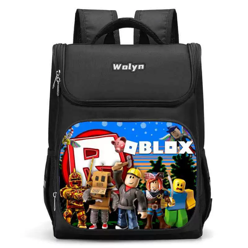 Roblox Робле Missing Printing Cross-border пакет для детей, школьный рюкзак для детей начальных классов поддерживает прямые продажи производителя