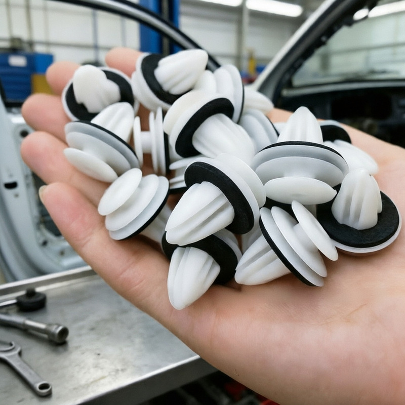 Universal Reinforced Plastic Nylon Car Parts Clips, Car Door Panel Clips, Interior Panel Decorative Panel Clips Universal Reinforced Plastic Nylon Car Parts Clips, Car Door Panel Clips, Interior Panel Decorative Panel Clips